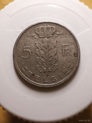 Бельгия 5 франков 1949 год