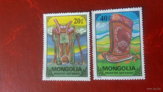 Монголия 1975 2м