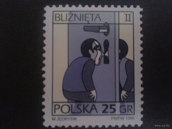 Польша 1997 стандарт близнецы бумага фл.