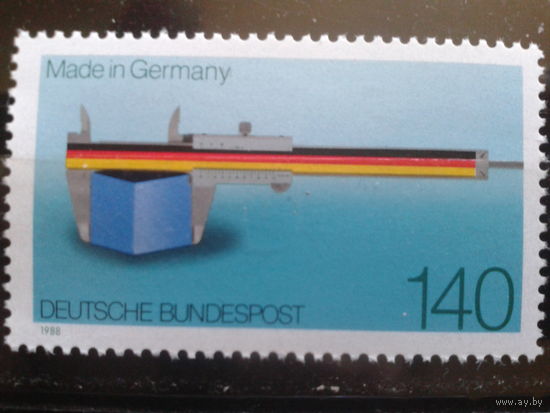 ФРГ 1988 Немецкое качество** Михель-2,4 евро
