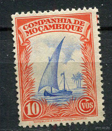 Португальские колонии - Мозамбик (Comp de Mocambique) - 1937 - Парусник 10С - [Mi.203] - 1 марка. Чистая без клея.  (LOT EW38)-T10P22