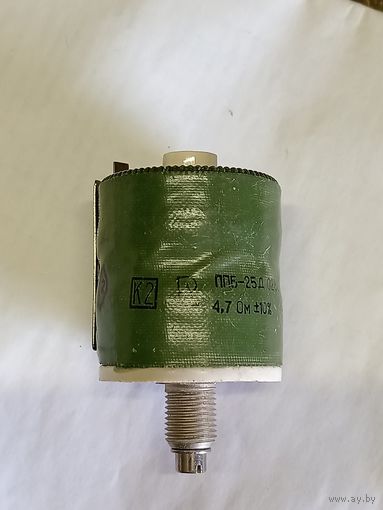 Резистор подстроечный проволочный ППБ-25Д 4,7 Ом