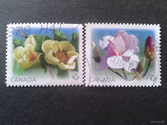 Канада 2013 цветы полная серия