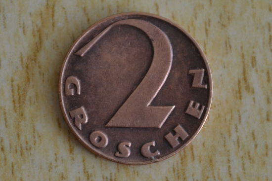 Австрия 2 гроша 1927