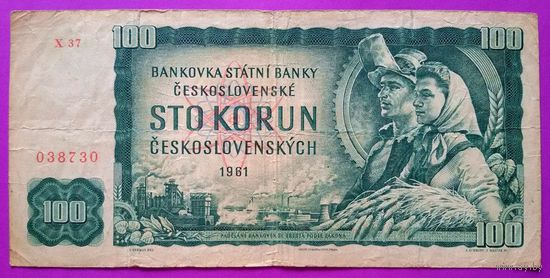Чехословакия 100 крон 1961 VG