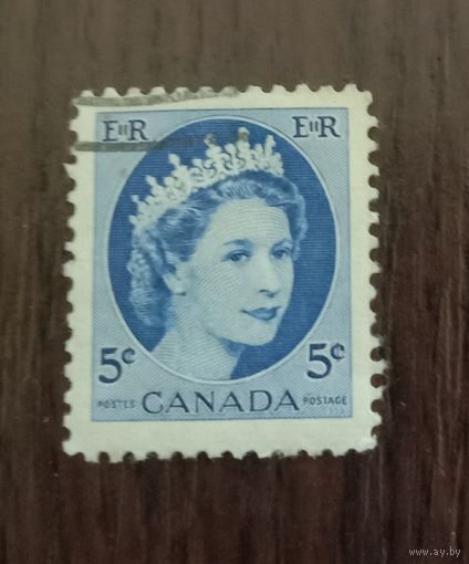 Марка Канада Елизавета II стандарт
