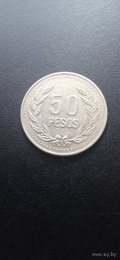 Колумбия 50 песо 1994 г.