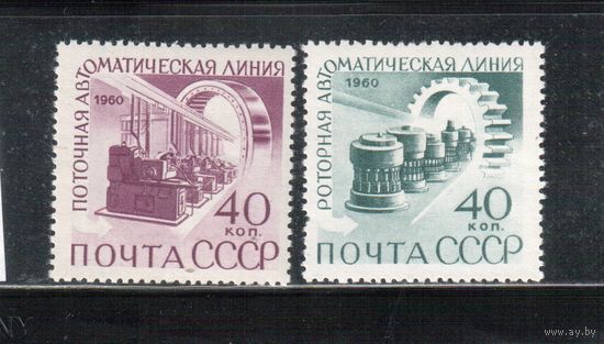 СССР-1960, (Заг.2360-2361)  *  , Автоматизация