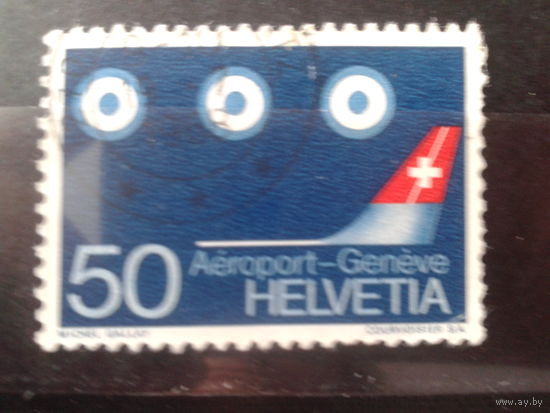 Швейцария 1968 Аэропорт в Генте