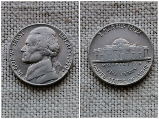 США 5 центов 1979D/ Jefferson Nickel