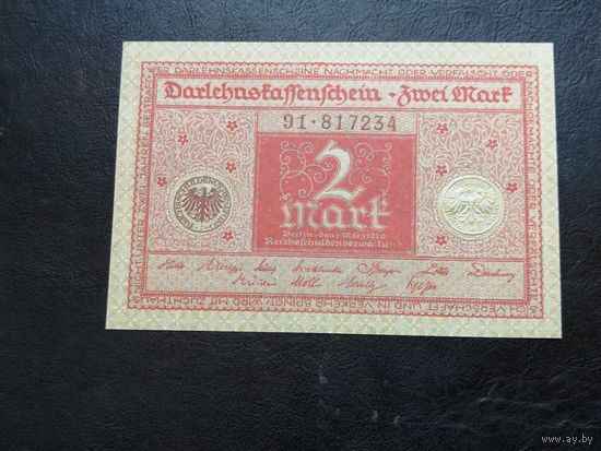 Германия 2 марки 1920
