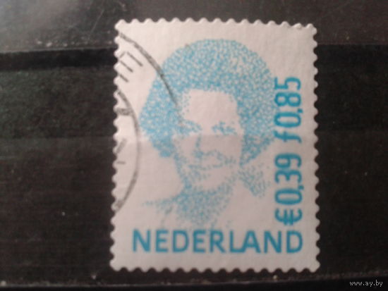 Нидерланды 2001 Королева Беатрис 2 валюты