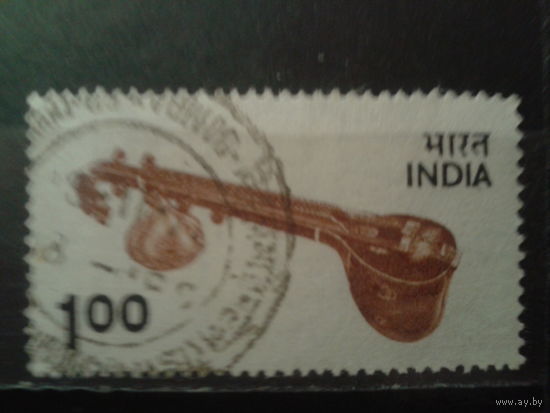 Индия 1974 Музыкальный инструмент