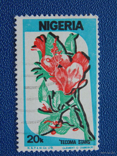 Нигерия 1986 г.  Флора.