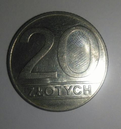 20 злотых 1989, Польша