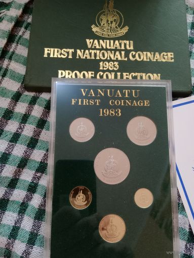 Вануату набор пруф 1983 редкий
