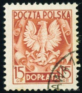 Служебная марка Польша 1950 год
