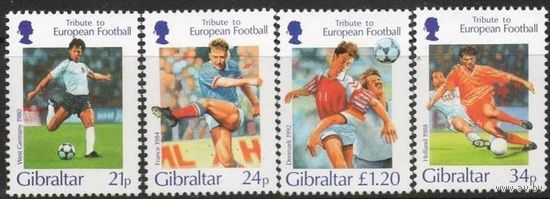 1996 Гибралтар 759-762 1996 Чемпионат Европы УЕФА 7,00 евро