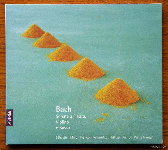 J. S. Bach. Sonate a Flauto, Violino e Basso - Le Concert Francais (Audio CD - 1999) digipak
