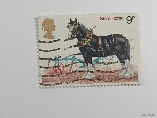 Великобритания 1978.  Британские лошади