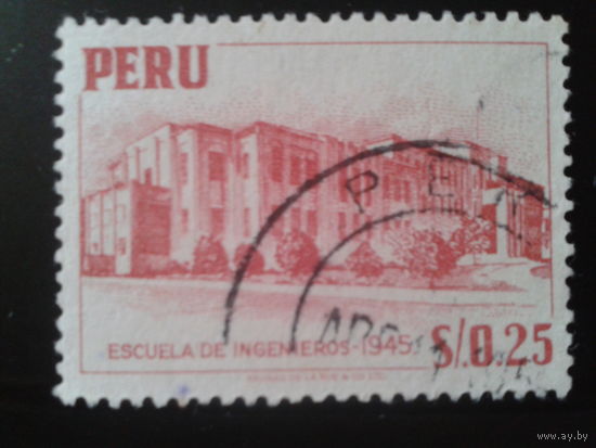 Перу 1952 здание инженерной школы в Лиме