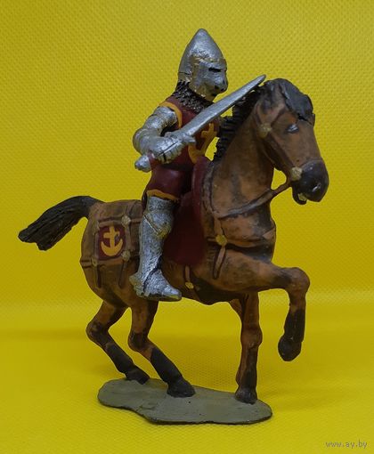 Солдатик Рыцарь на коне (1), ручная работа. СССР