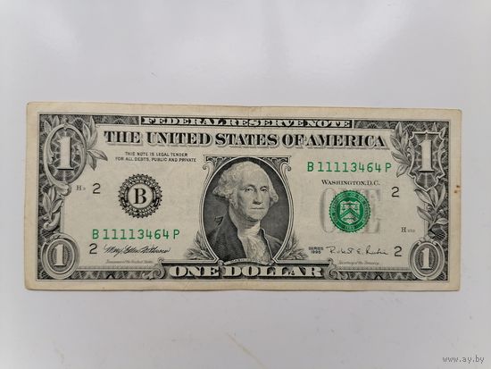 1 доллар США 1995 г (B 2)