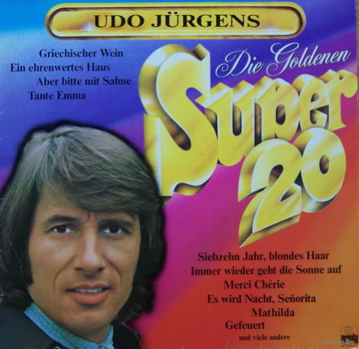 LP Udo Jurgens - Die Goldenen Super 20 (1977)