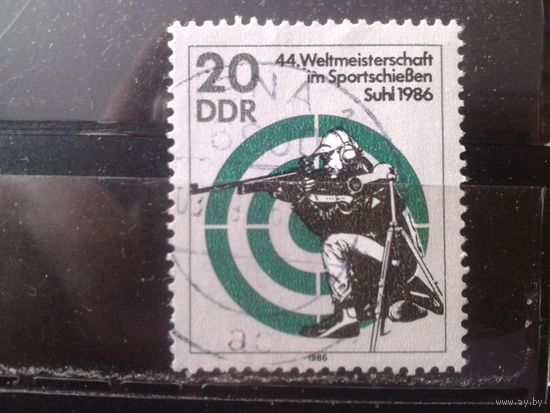 ГДР 1986 Спортивная стрельба