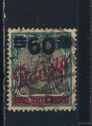 Данциг 1921 Надп на марках Германии #72