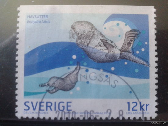 Швеция 2010 Морская фауна Михель-2,3 евро гаш