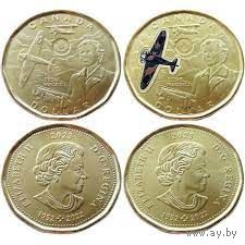 Канада 2 монеты 1 доллар, 2023 Элси Макгилл UNC