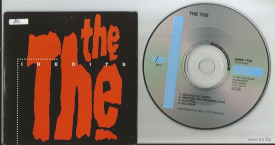 THE THE - Inedits (FRANCE PROMO CD SINGLE)