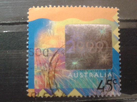 Австралия 1999 Новый Год, голограмма