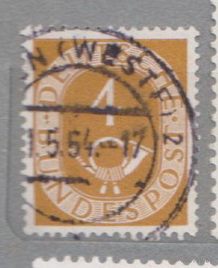 Почтовый рожок Германия ФРГ 1951 год лот 9