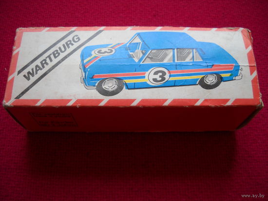 Коробка от модели WARTBURG ГДР...