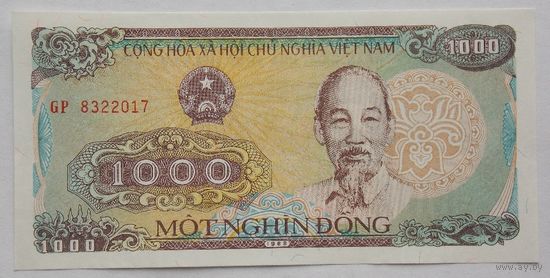 Вьетнам 1000 донгов 1988