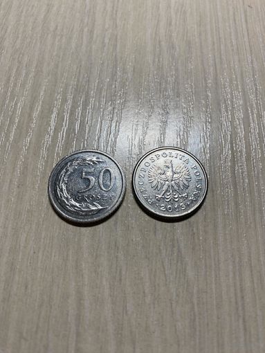 Польша, 50 грошей 2013