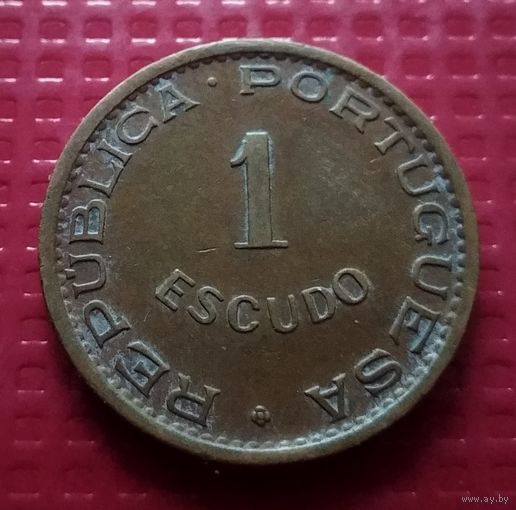 Португальская Ангола 1 эскудо 1972 г. #40333