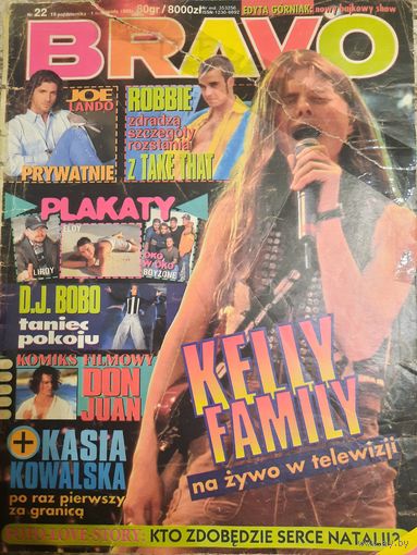 Журнал Bravo (номер 22 от 1995 года) Польша