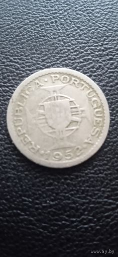 Гвинея (португальская колония) 2,5 эскудо 1952 г.
