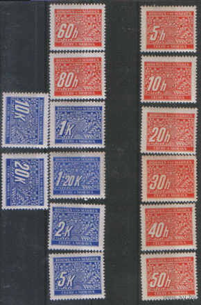 БиМ. М. 1/14. 1939. Служебные марки. чист.
