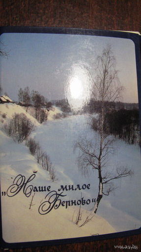 Пушкин набор полный 16 шт :Наше милое Берново: