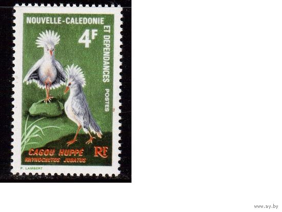 Новая Каледония-1967, Французские колонии,(Мих.451) ** , Фауна, Птицы