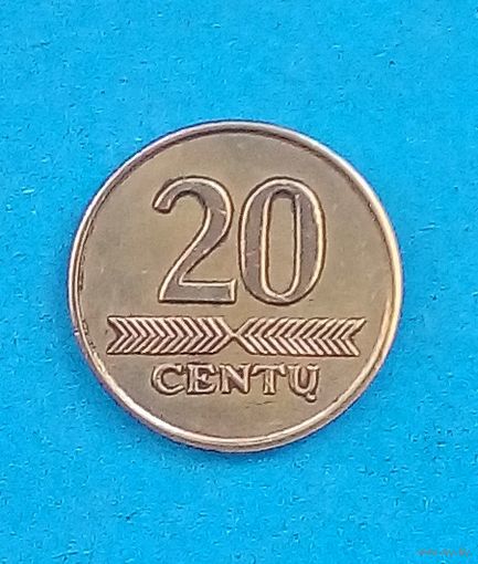 20 центов- Литва-2007