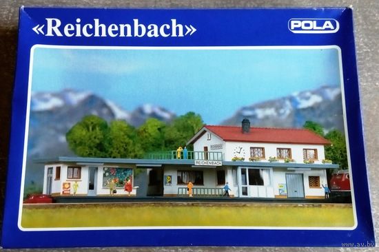 Масштабная модель ж.д. станции Reichenbach, POLA 201 N 1:160