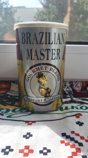 БАНОЧКА ОТ КОФЕ  200 G BRAZILIAN MASTER