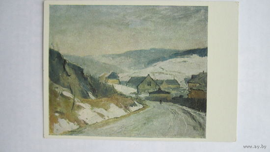 Хекер. Таяние снегов в горах. Издание Германии