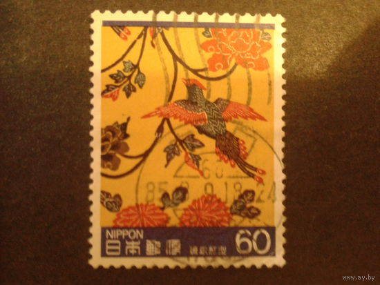 Япония 1985 птица