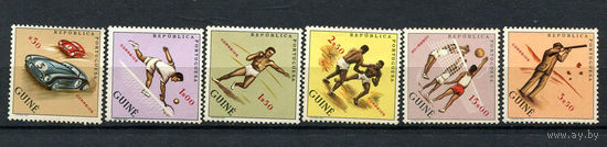 Португальские колонии - Гвинея - 1962 - Спорт - [Mi. 299-304] - полная серия - 6 марок. MNH.